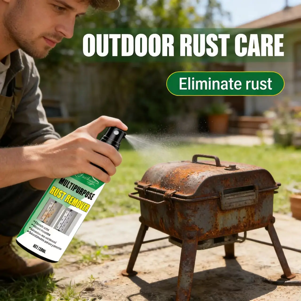 

Многофункциональное средство для удаления ржавчины 120 мл для BMW/Toyota - устраняет шум, растворяет загрязнения, смазывает и предотвращает образование ржавчины, защищает