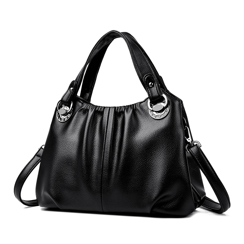 

Casual Women PU Leather Handbags High Quality Ladies Solid Shoulder Crossbody Bags for Women Fashion Female Tote Messenger Bags