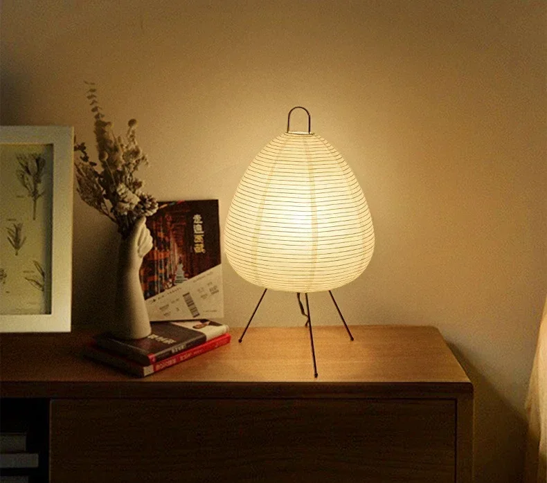 Japanese Retro Minimalist LED Floor Lamp Nordic Creative Lantern Living Room Bedroom Homestay Bedside Home Decoration Floor Lamp