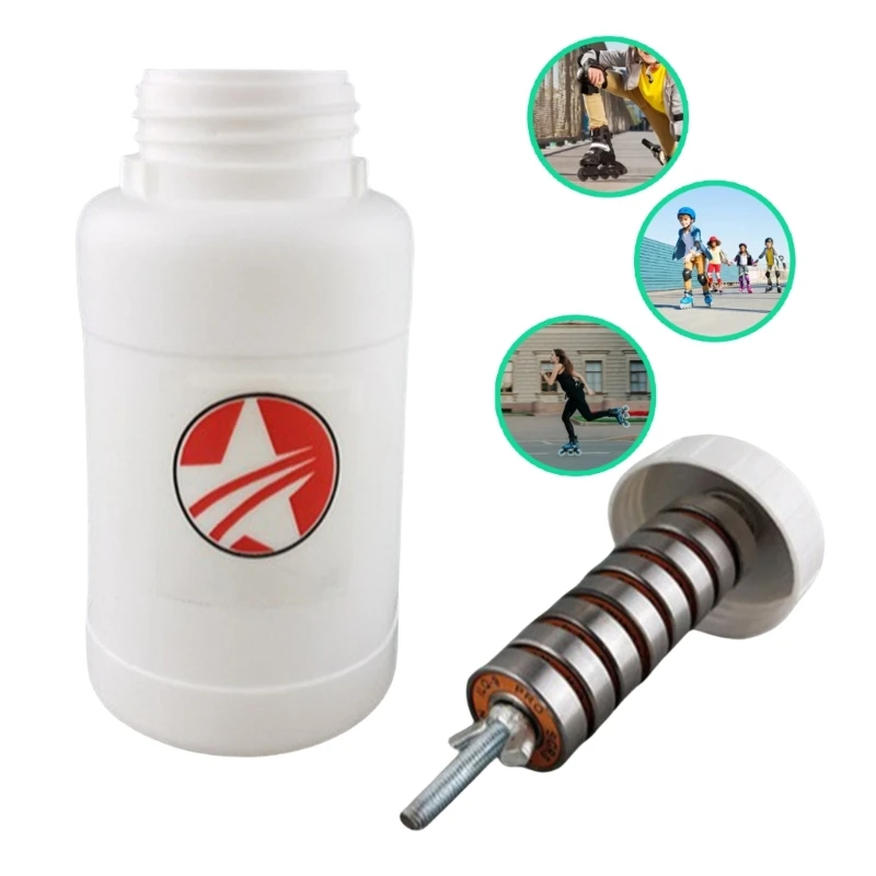 أحذية التزلج الدوارة تحمل منظف زجاجة التنظيف المحمولة تحمل أداة تنظيف ملحقات لوح التزلج