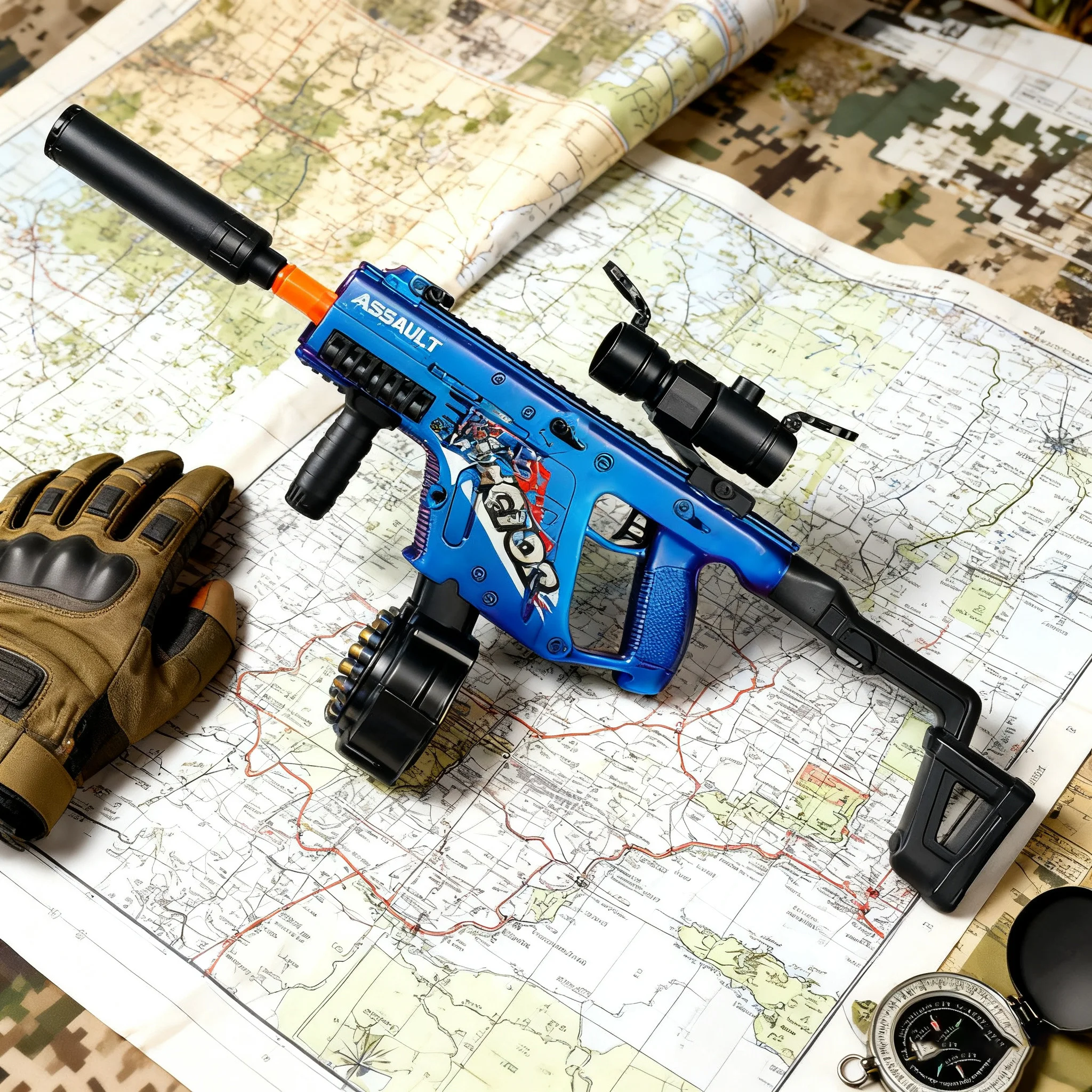 พร้อมสู่การผจญภัย: ปืนเจลเวกเตอร์ - ของขวัญกลางแจ้งที่สมบูรณ์แบบสำหรับครอบครัว | เกมยิงปืนที่น่าตื่นเต้นแต่ปลอดภัยสำหรับผู้ปกครองและเด็ก