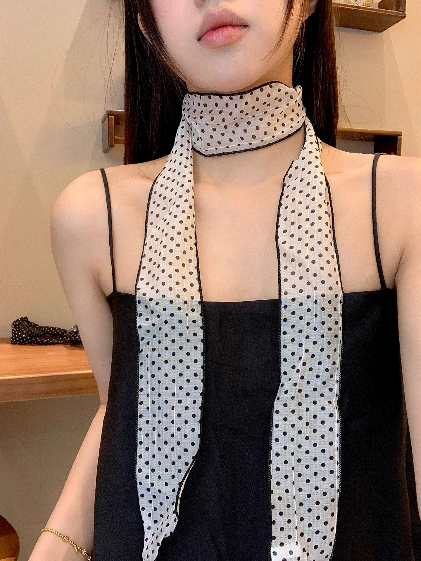lenco-de-seda-branco-com-poas-feminino-fino-para-primavera-verao-elegante-aquecedor-de-pescoco-lenco-longo-em-tira-estilo-vintage-para-estudantes-e-jovens