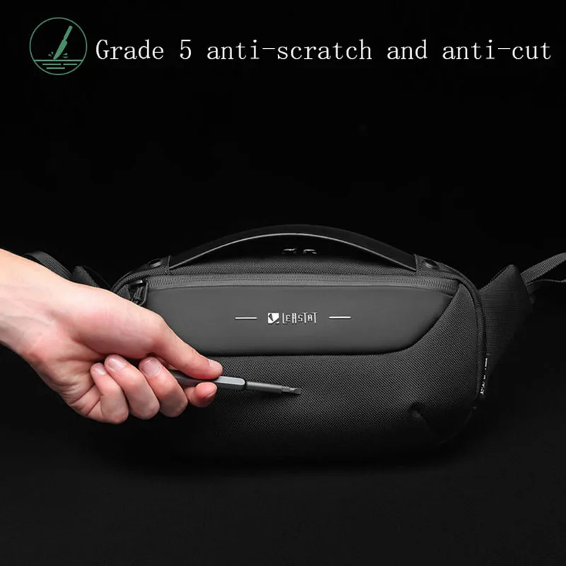 Shoulder bag Men Multifunction Fashion Waterproof Travel Pack Messenger Crossbody Sling Chest Bag Pack For Male Women Female