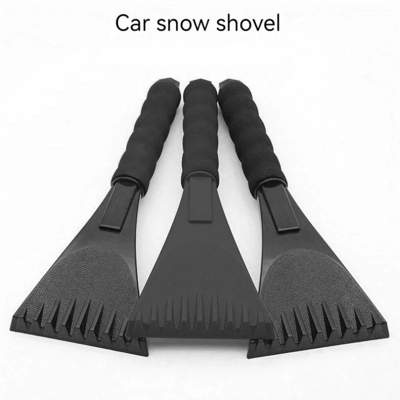 

Winter Snow Cleaning Squeegee Tools Car Ice Scrapers Silicone Car Snow Shovel Soft Handle Ice Scraper Removal Auto Accessories
