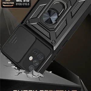 Rüstungskoffer Stoßdicht für Samsung Galaxy A11 A31 A51 A71 M11 M51 A21S Auto Magnetischer Ring -Druckkamera -Schutzabdeckung 8 Hauptverkaufsabdeckung Samsung A21S - №4