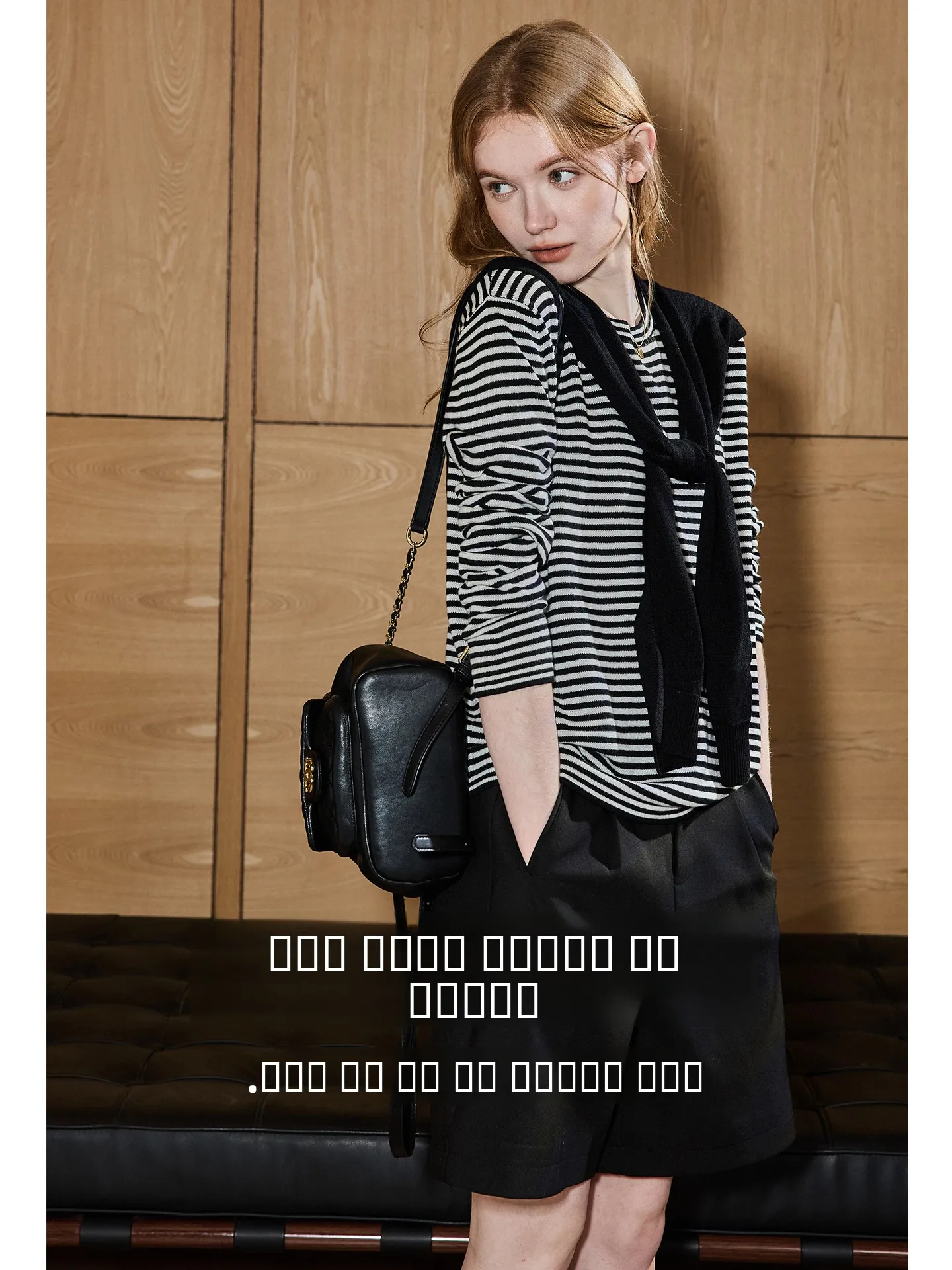 

Женский вязаный свитер KuNMaVi и комплект из двух предметов в полоску: весенний многослойный наряд, удобный, дышащий, в корейском стиле