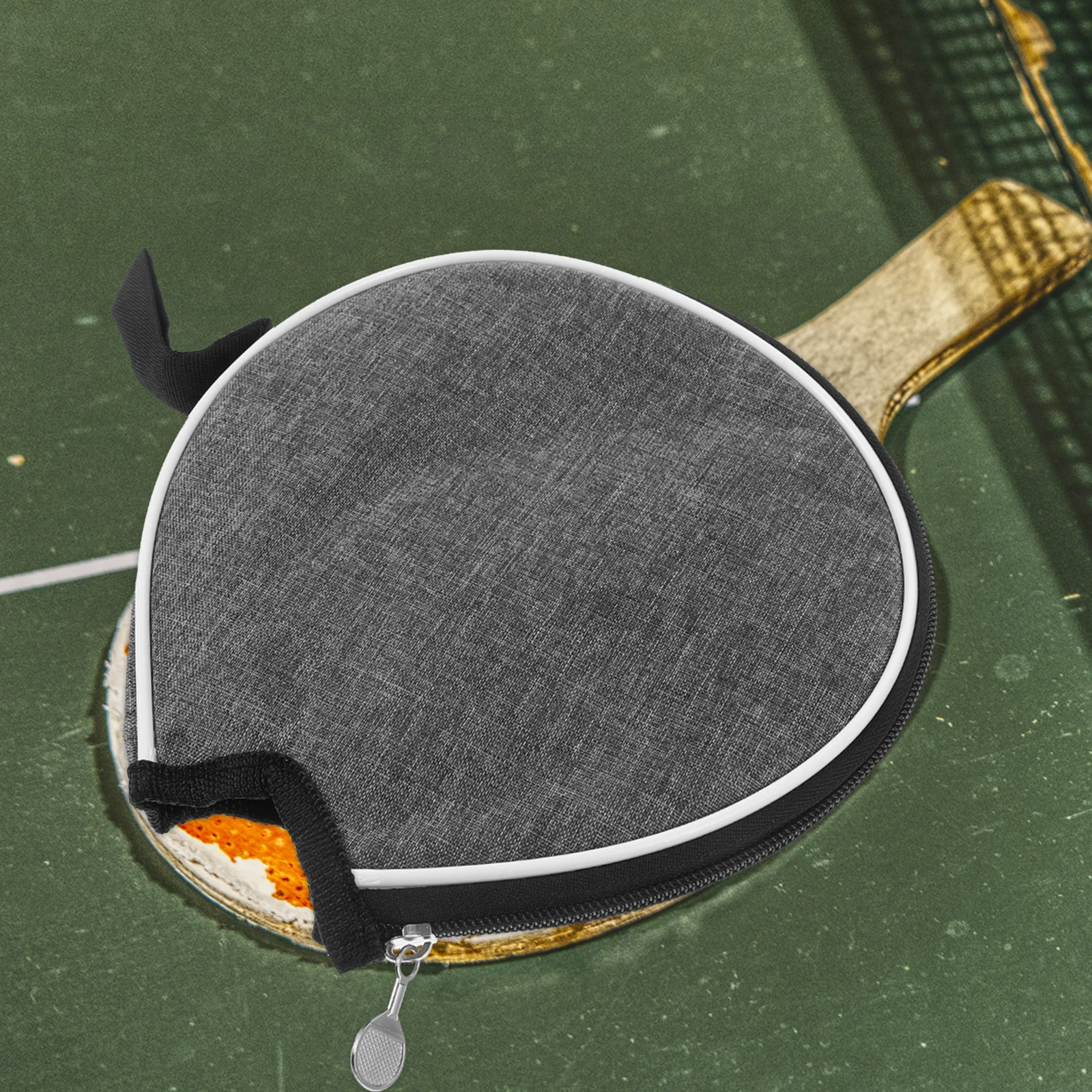 

Table Tennis Bag Bat Cover Case Racket Paddle Protective Organizing Fixed Oxford Cloth Storage