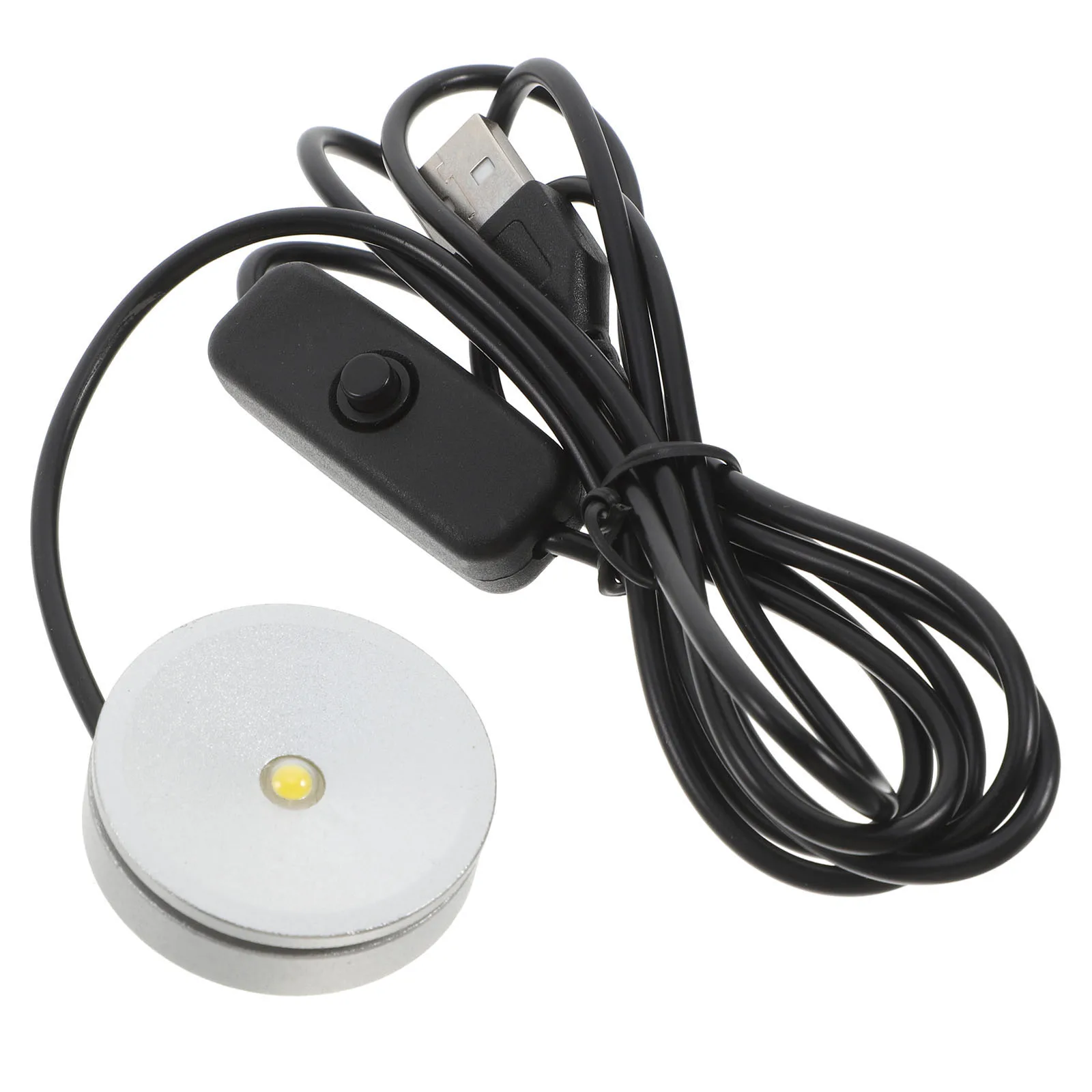 LED Aluminum Floodlight Mini Diffuser for Desk Kitchen Night Reading Under Cabinet Light 3W 4000K Neutral Small Night Lamp