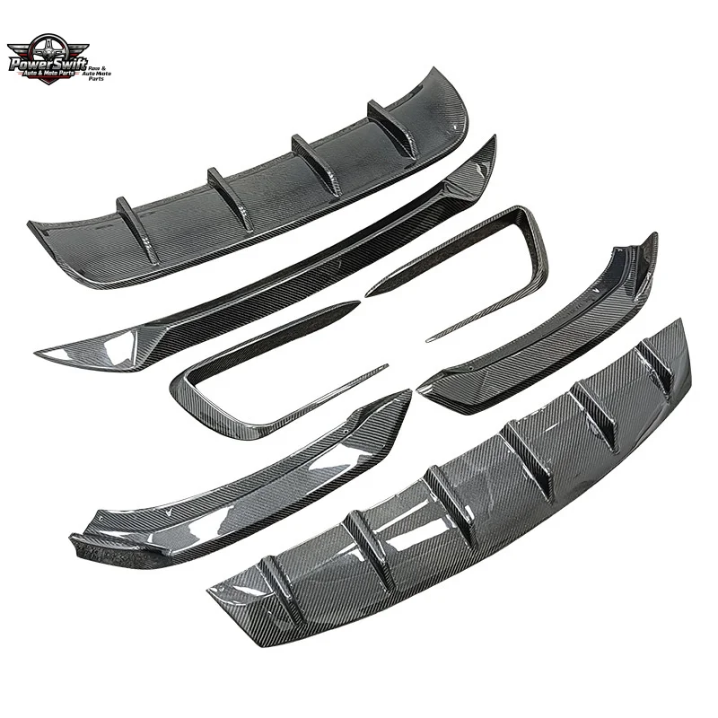 

Suitable for Maserati Levante Carbon Fiber Small Surround B Model Grille Side Skirt Accessories Wholesale 2016-2023