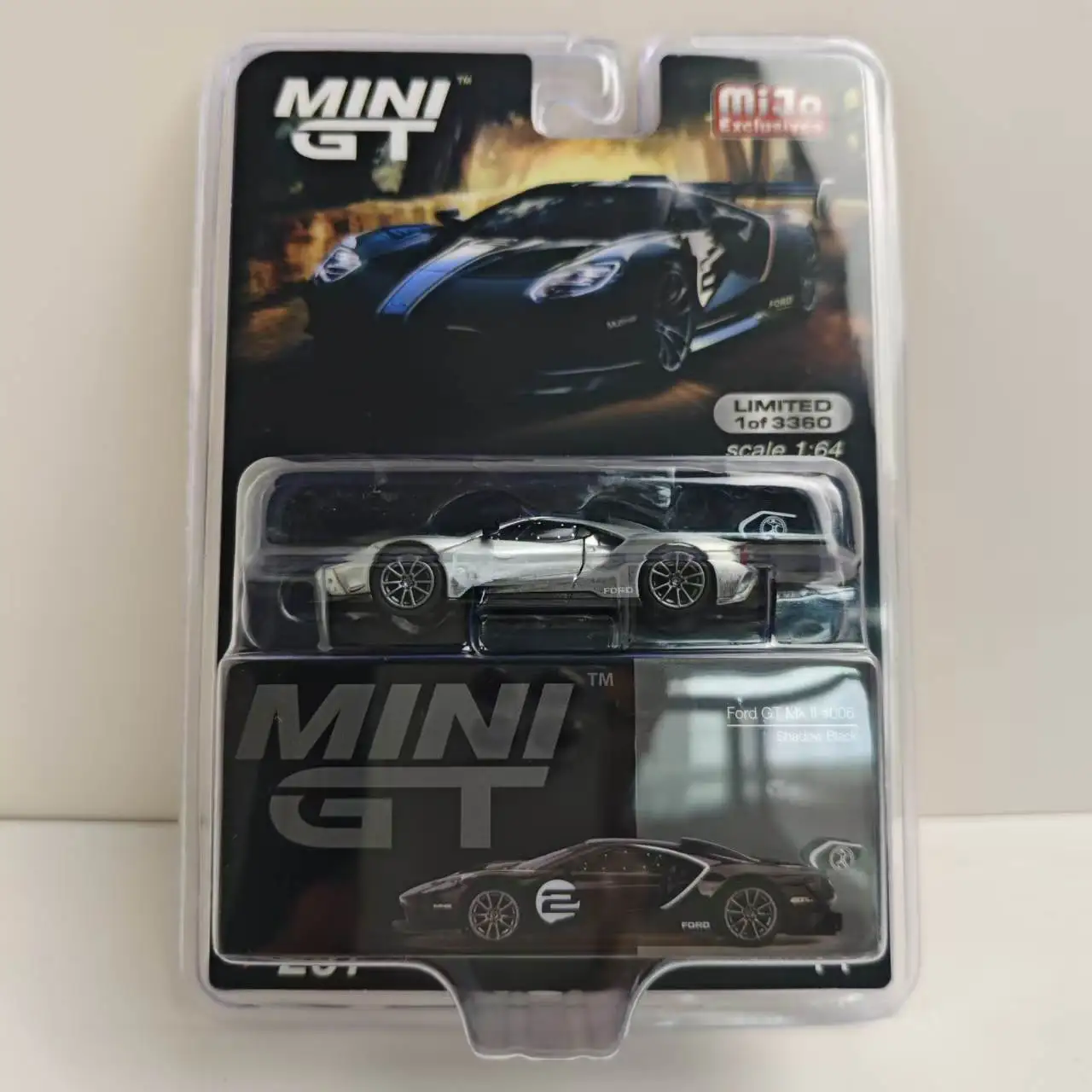 MINIGT TSM 1:64 Ford GT Mk II Gulf 297 Druckguss-Modellauto