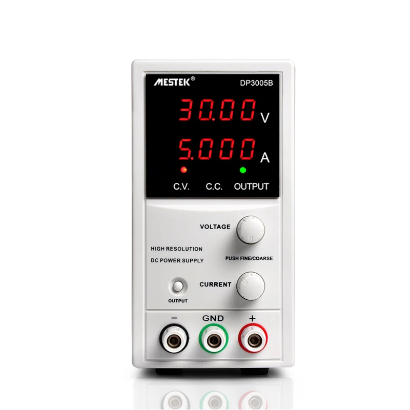 Fonte de alimentação CC regulamentada, ferramenta prática, alta precisão, alta estabilidade, saída 30V, 5A Coding Switch, DP3005B