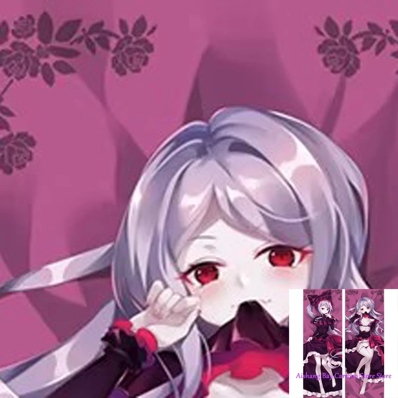 

Anime Dakimakura Pillow Vampire Overlord 2-Side Print Pillowcase Hugging Body Cushion Cover Otaku Waifu