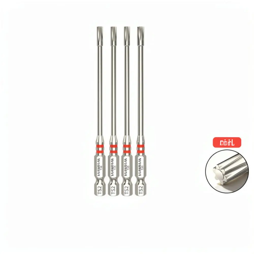 Magnetic Torx Screwdriver Head For Yanran Impact Rated Anti Slip Steel Drill Bit Set Household Mechanical Parts