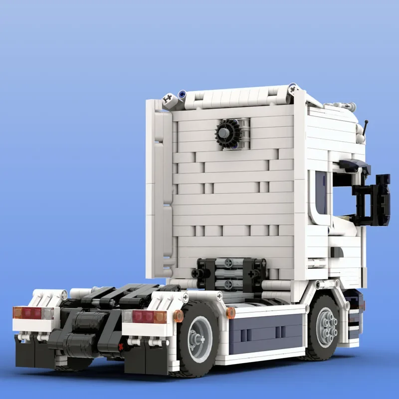Classic truck MOC-168238 Logging Trailer Building Block Model 2791pcs Mechanical Building Blocks Toy Model Kids Birthday Gifts