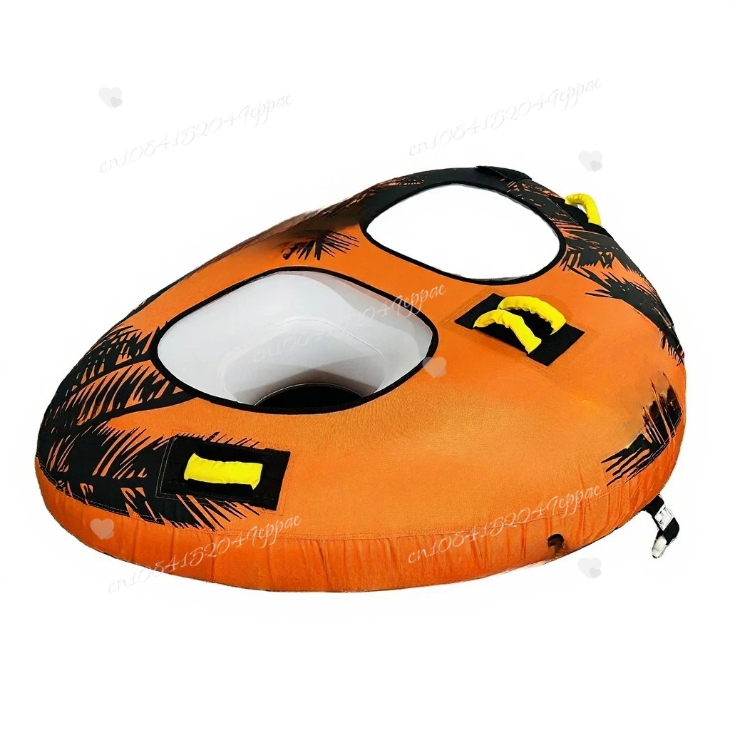 

PVC Material Wear Resistant Waterproof Water,Suitable For Sea Lakes Rivers Towable Tube,Double Person Riding,Inflatable Portable