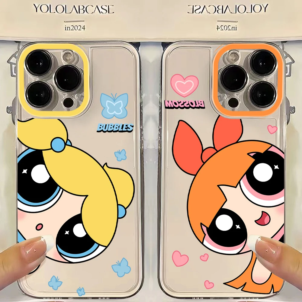 Cartoon Mosaic Girls Phone Case For Samsung Galaxy A27 A37 A57 A16 A07 A17 A36 A26 A56 A55 A35 A25 A15 A05s A54 A24 A14 A06 A05
