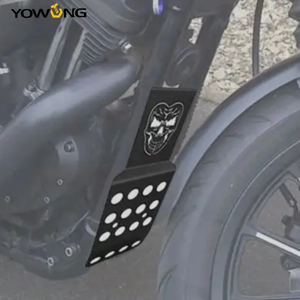 

For Sportster Iron XL 883 1200 48 72 Engine Guard Protector Lower Chin Fairing Spoiler Cover XL883 XL1200 Motorcycle Accessories