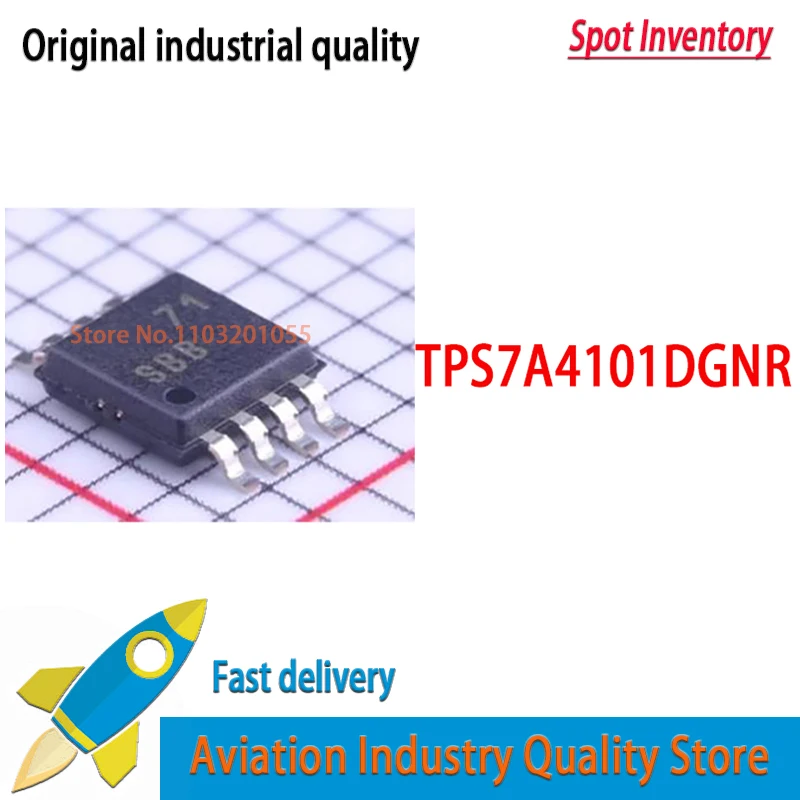 5 ~ 10 unids/lote TPS7A4101DGNR TPS7A4101 SBB MSOP8 nuevo en stock