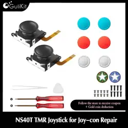 Gulikit NS40 Hall-Sensing-Joystick für Joy-Con, Superlow Power Anti Drift, langlebig, austauschbar für Nintendo Switch, NS OLED, NS Lite