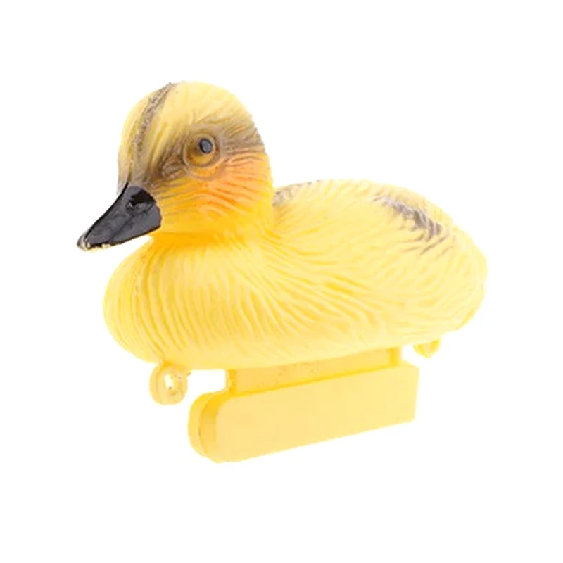 Schwimmende Enten- und Entenküken-Teichstatue, Ornament, Plastik-Entenattrappe, schwimmende dekorative Tierskulpturen für den Außenbereich – Detail 7