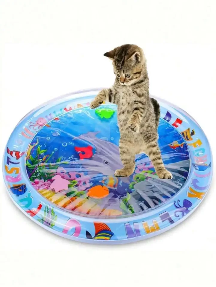 Summer Pet Water Play Mat for Cats and Dogs