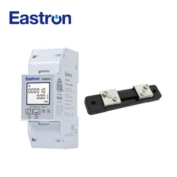 DCM230-2+shunt 0.2% 9-40V DC Power Supply Multifunction Modbus Bi-directional Measurement  LCD Display Din Rail DC Energy Meter