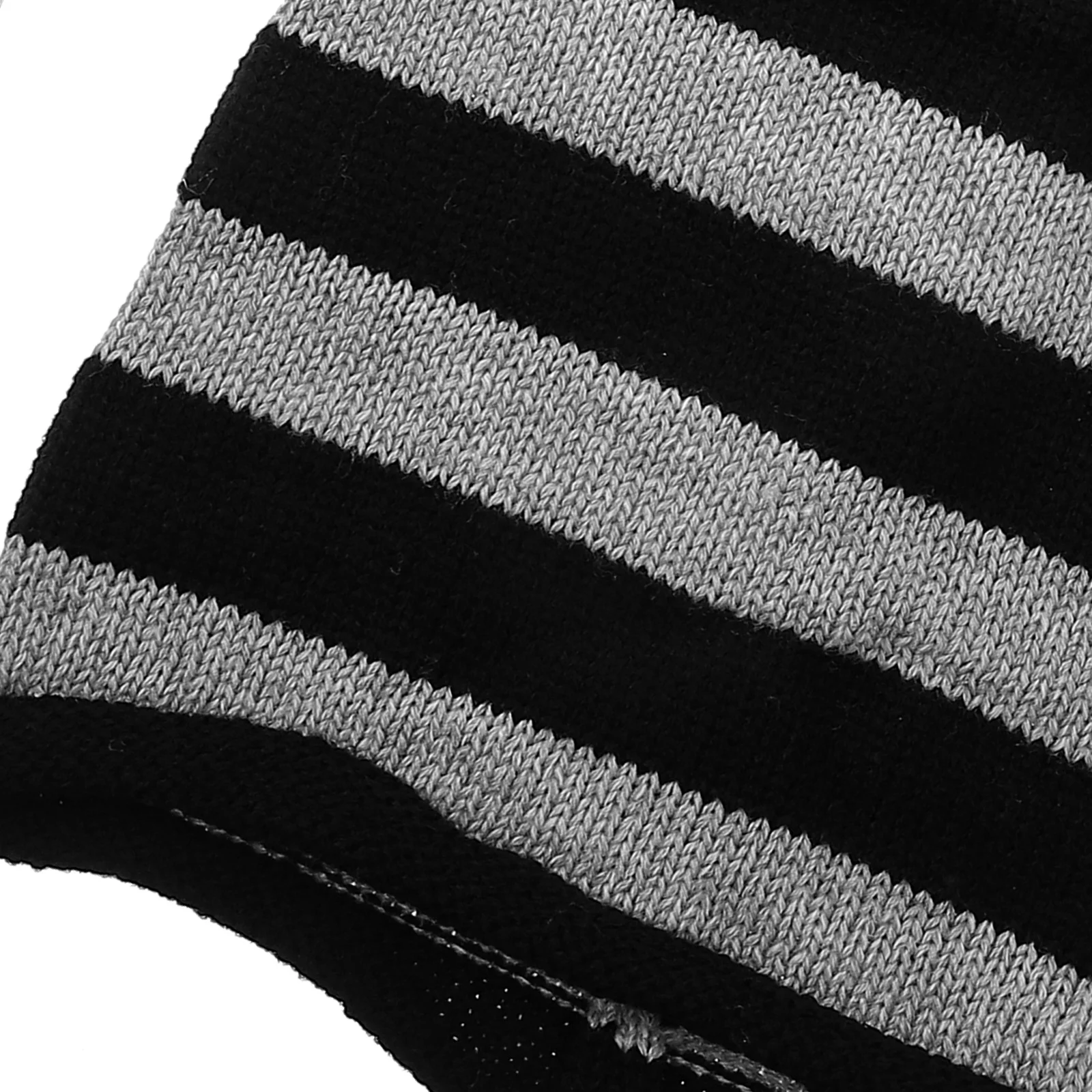 

1 пара полосатых гетр, акриловые вязаные теплые леггинсы для зимы, модные гетры для женщин и девочек для женщин