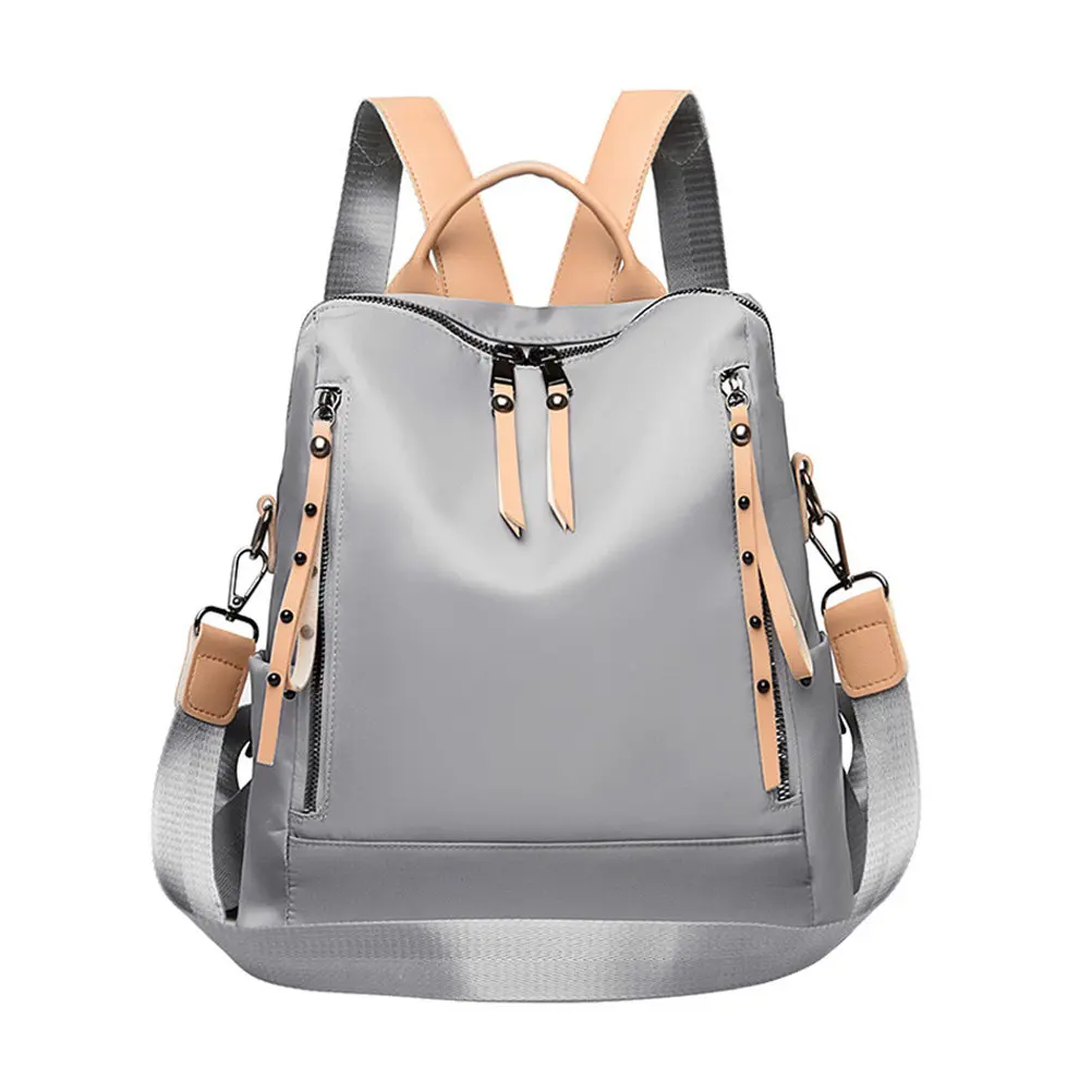 

1Pcs Oxford Cloth Large Capacity Travel Backpack for Women Versatile Casual Shoulder Bag with Detachable Strap and Phone