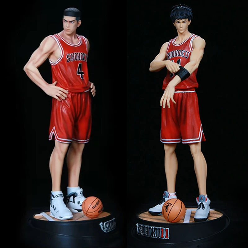 

33cm Anime Rukawa Kaede Statue GK SLAM DUNK Action Figure Akagi Takenori Figures Model PVC Adults Collection Toys Birthday Gifts