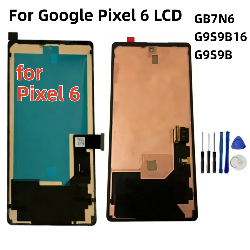 TFT/Original 6.4'' For Google Pixel 6 LCD  For Google Pixel 6 GB7N6 G9S9B16 G9S9B Touch Screen Digitizer Assembly Replacement