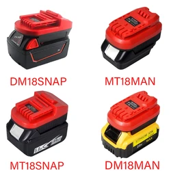 MT18SNAP DM18SNAP DM18MAN MT18MAN for Dewalt  Battery Adapter To Snap on 18V Power Tools CTC720 CT7850 CTB7185 CTB8187 CDR7850H