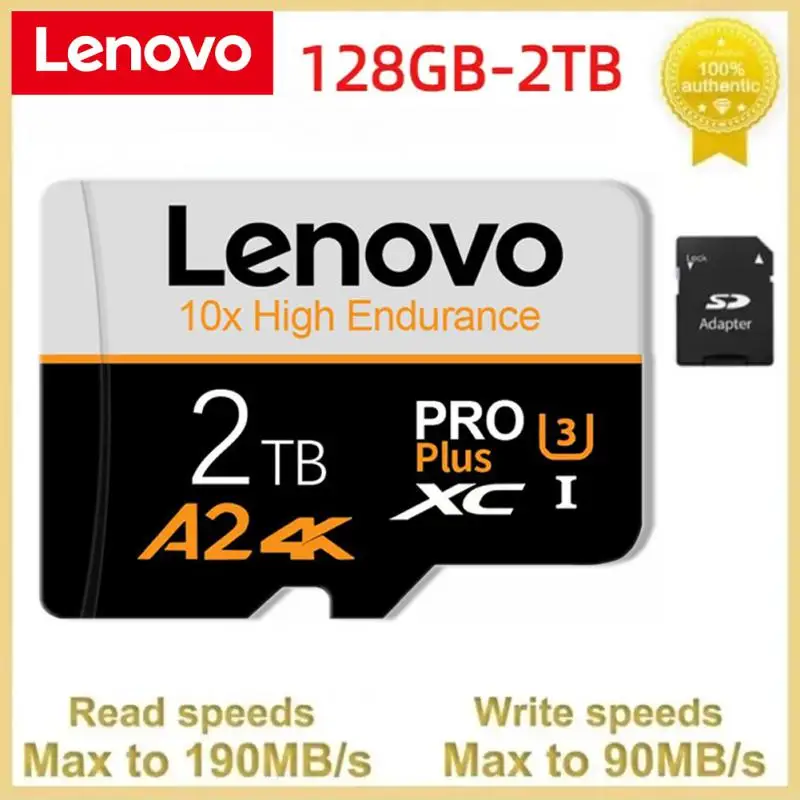 Lenovo Hoge Snelheid Micro Tf Sd Kaart 2Tb 1Tb 512Gb 256Gb 128Gb Tf Flash Geheugenkaart Rijden Recorder Cameracartão De Memória 128Gb