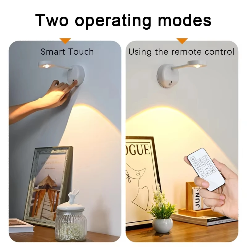 Lâmpada de parede led iluminação interior regulável carregamento usb sensor movimento sem fio para tv parede quarto sala estar decoração luz da noite
