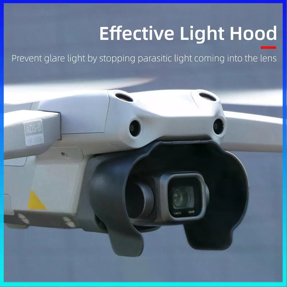 Lens Sun Hood for Mavic Air 2/ AIR 2S Lens Cover Sun Visor Sunshade Anti-glare Gimbal Camera Protection Guard Cap