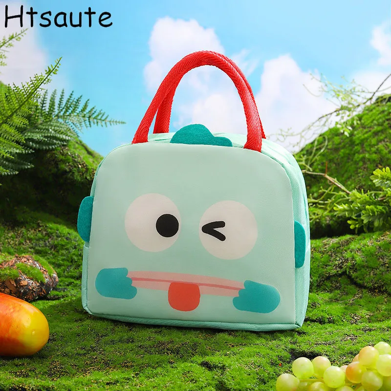 School Lunch Bags Lunch Bag Food Thermal Box Waterproof Office Cooler Lunchbox with Shoulder Strap Insulated Case