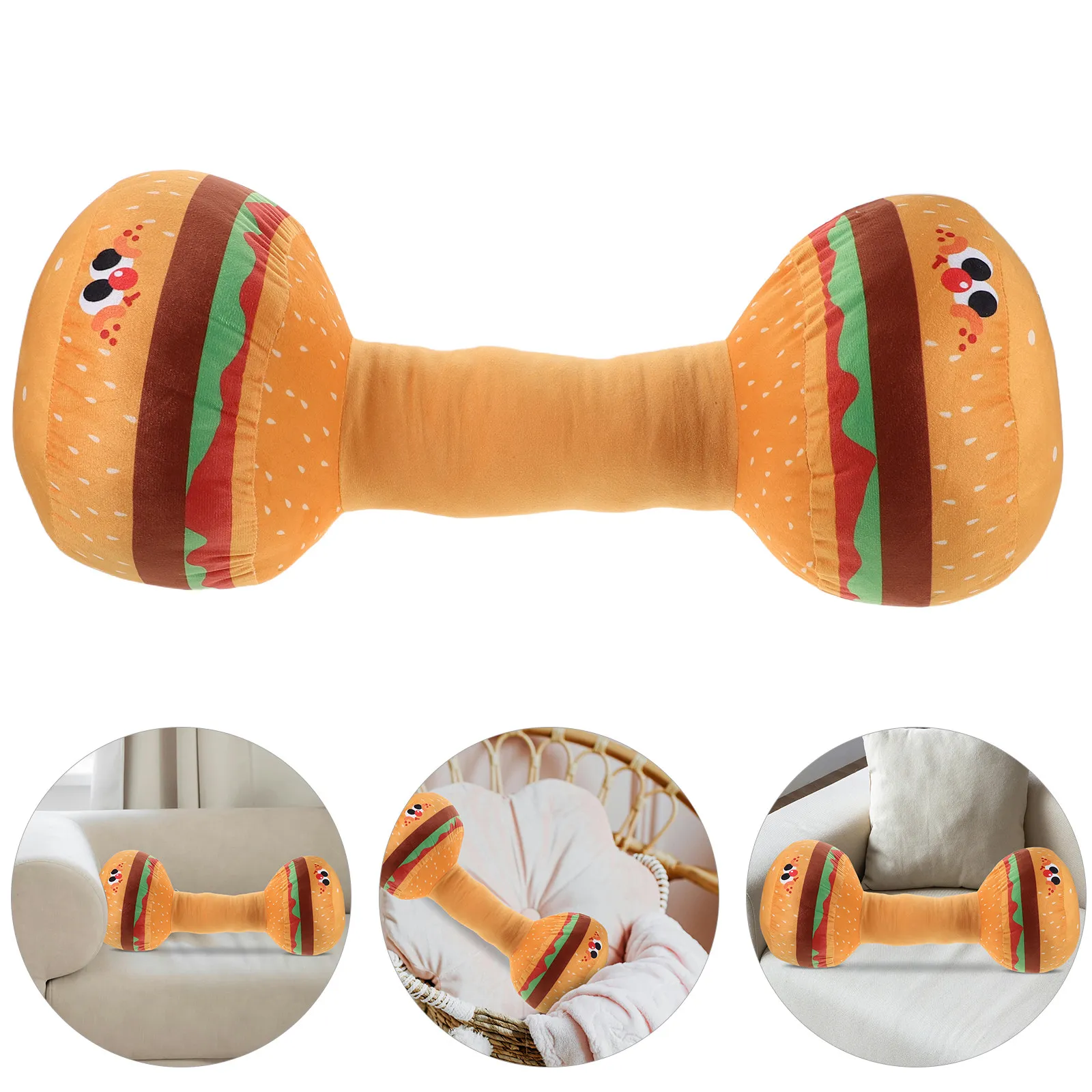 barbell-hamburger-pillow-soft-pp-cotton-cushion-for-kids-exercise-indoor-outdoor-fun-creative-food-decor-sofa-bed