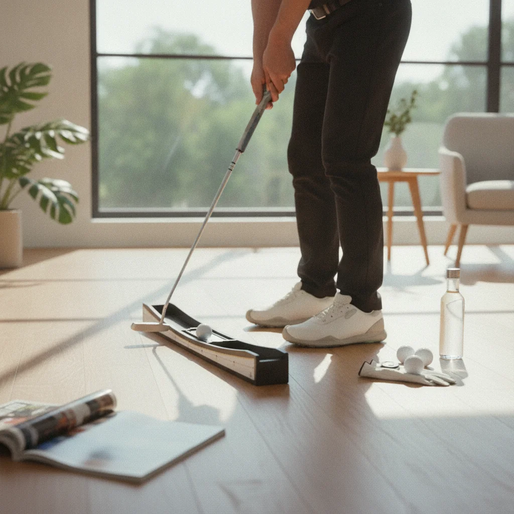Golf Equipment To Practice At Home - Tabla de Práctica de Putt de