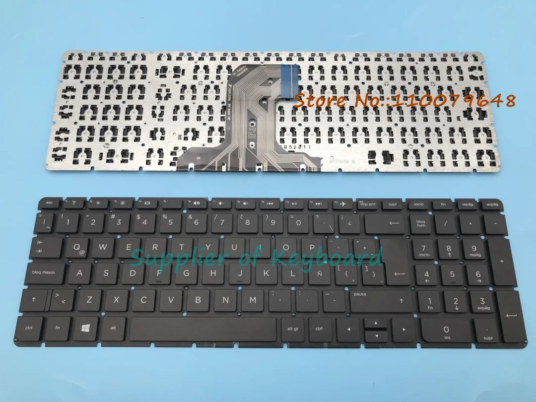 NEW For HP 15-ac000 15t-ac000 15-af000 15z-af000 Laptop Latin Spanish Keyboard