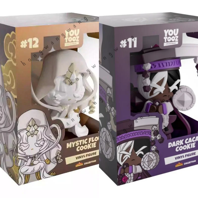 

In Stock Youtooz Black Cocoa Biscuit Colorful Flour Biscuit Doll Hand Made Model Toy