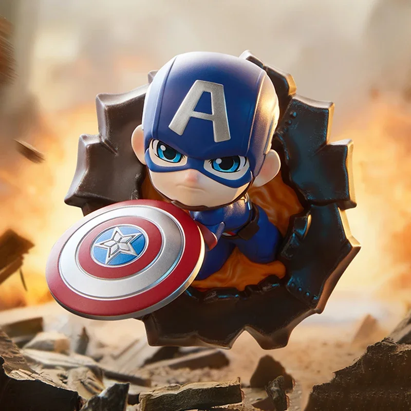 البوب مارت مارفل عبر سلسلة لا نهائية صندوق أعمى اللعب Kawaii أنيمي عمل الشكل مفاجأة صندوق غامض دمى الفتيات هدية #3