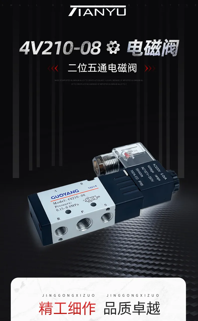 Magnetventil Pneumatic solenoid Hydraulik — Detail 1
