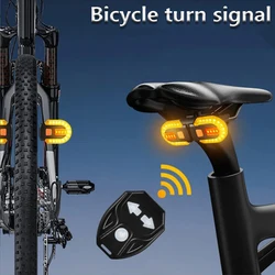 Bicycle Remote Control Taillights Split Type Turn Signal Lights Charging Riding Lights USB Detachable Bicycle Lights Road Bikes