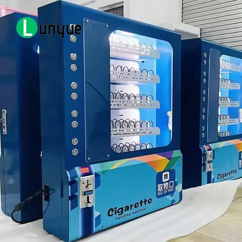 Outdoor 24 Hour Self Service Food Beverage Vending Machine Cash Card Payment Factory Direct For Street Park Commercial Use