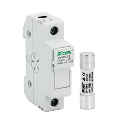 1 set fusibili fotovoltaici 1000V DC portafusibili 10x38 GPV PV sistema di fusibili solari protezione apparecchiature elettriche miglioramento domestico
