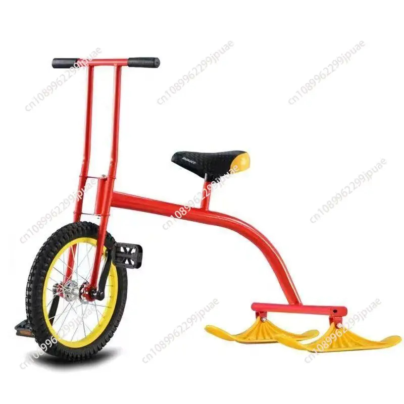 Upgraded Snow Bike Pedals for Adults Durable Ski Sled Climbing Pliers Winter Outdoor Sports Gear