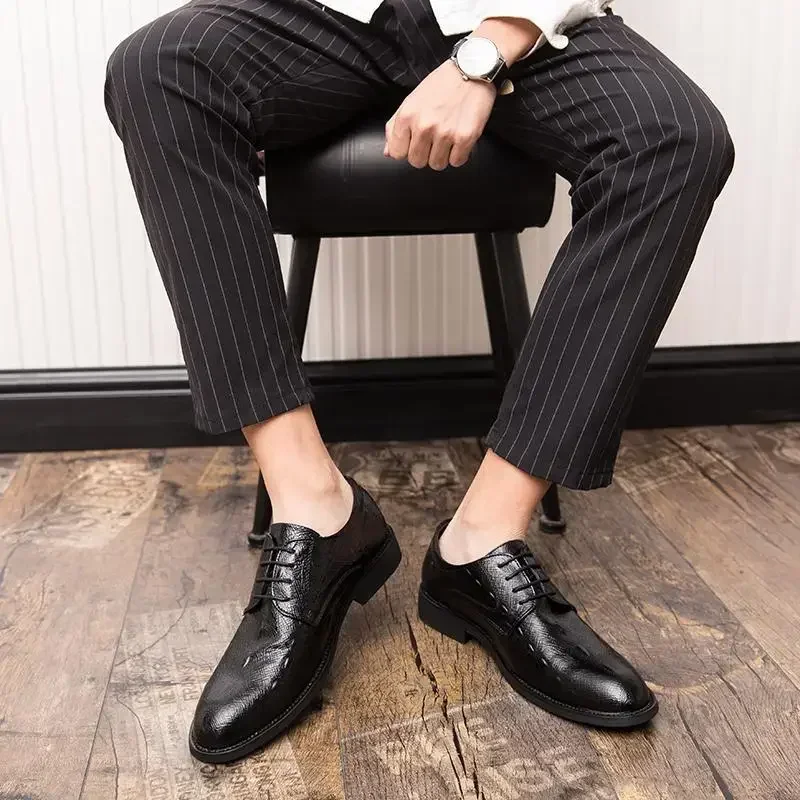 Formal Shoes Office Social Derby Chef Work Casual Leather