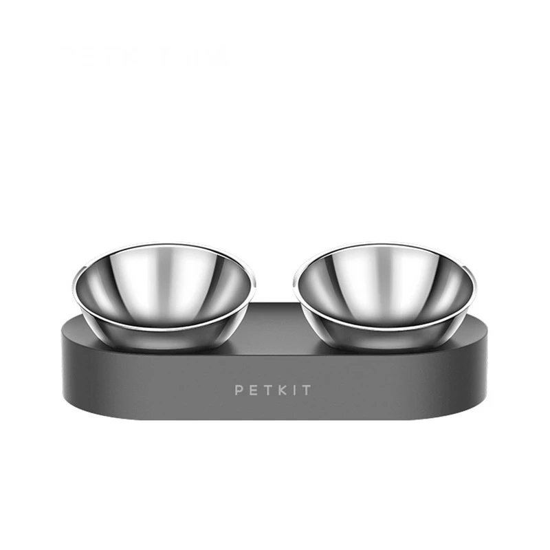 Stainless Steel Pet Adjustable Feeding Bowl Double Feeder Bowls Water Cup Cat dog Drinking Bowls for pets feeding