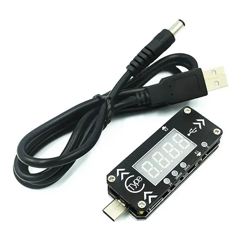 Type-C PD Quick-Charging Trigger Decoy DC Digital Display Voltage Ammeter Test Instrument Full Protocol -AT30