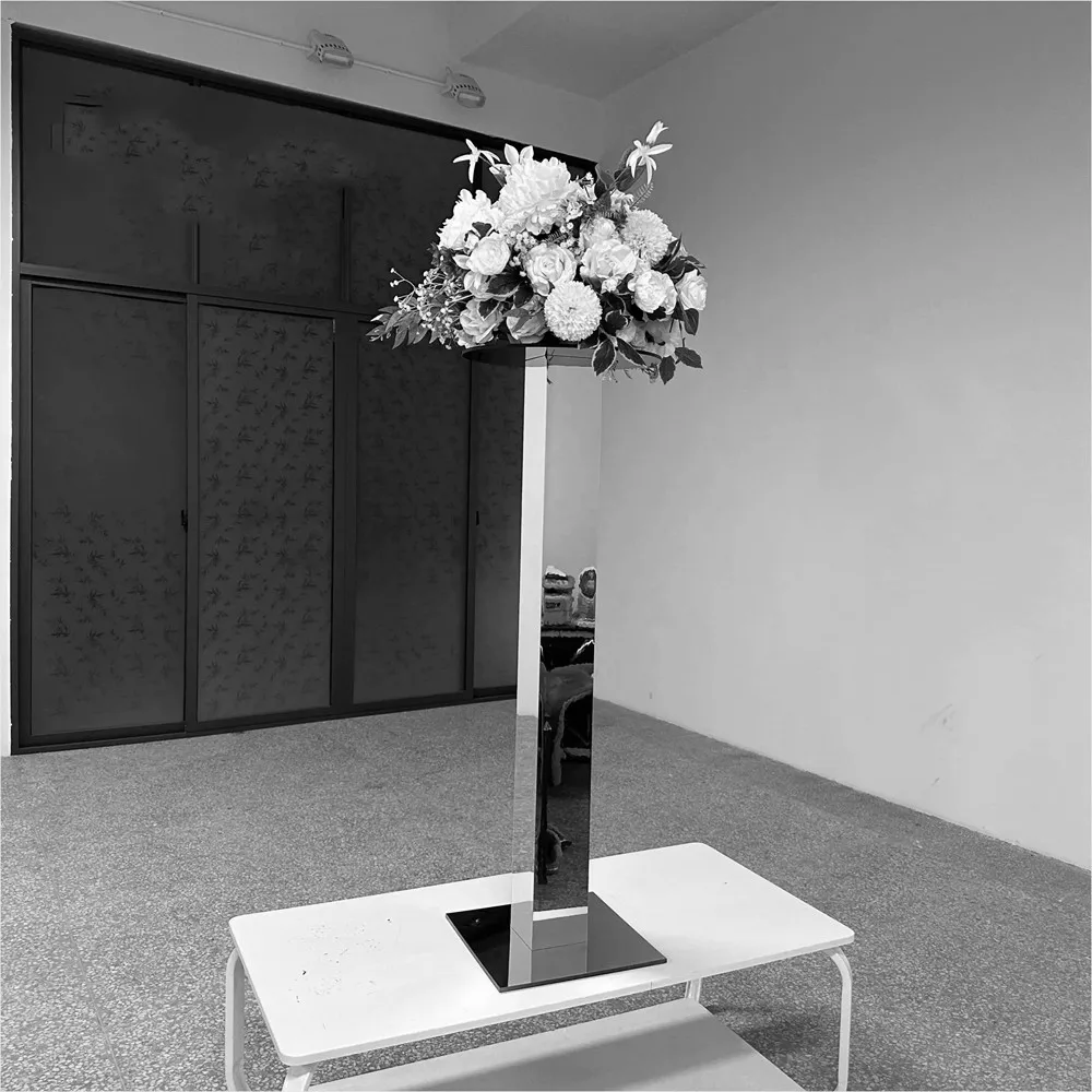 

3-10pcs)2-120cm)Wrought Iron Tree Floor not Lamp Candelabra Centerpieces Flower Stand Set not Crystal metal Candle Holder for We