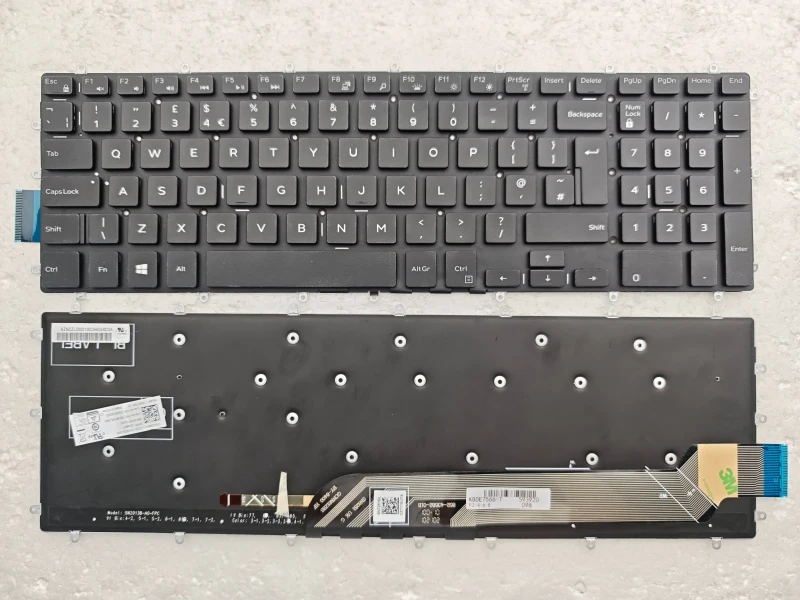 UK/SP/US/BR/AR keyboard for DELL Inspiron 5565 P66F-002 15-5567